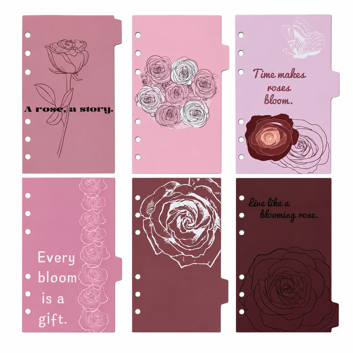 A6 Divider Sets