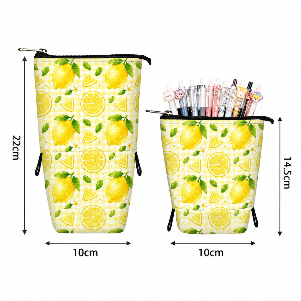 Transformable Standing Pencil Case - Fruit Collection