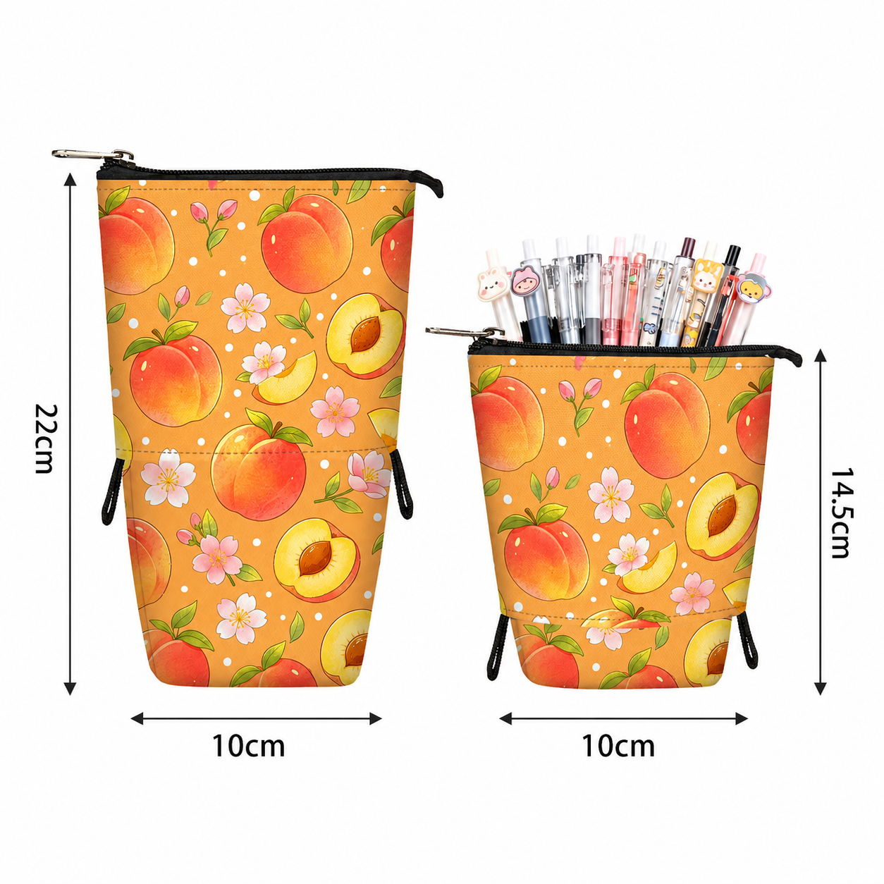 Transformable Standing Pencil Case - Fruit Collection