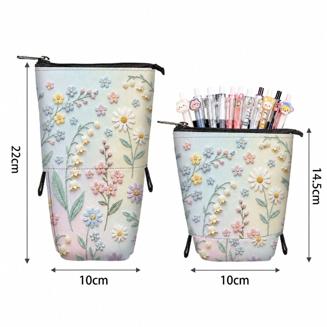 Transformable Standing Pencil Case - Stitch Collection