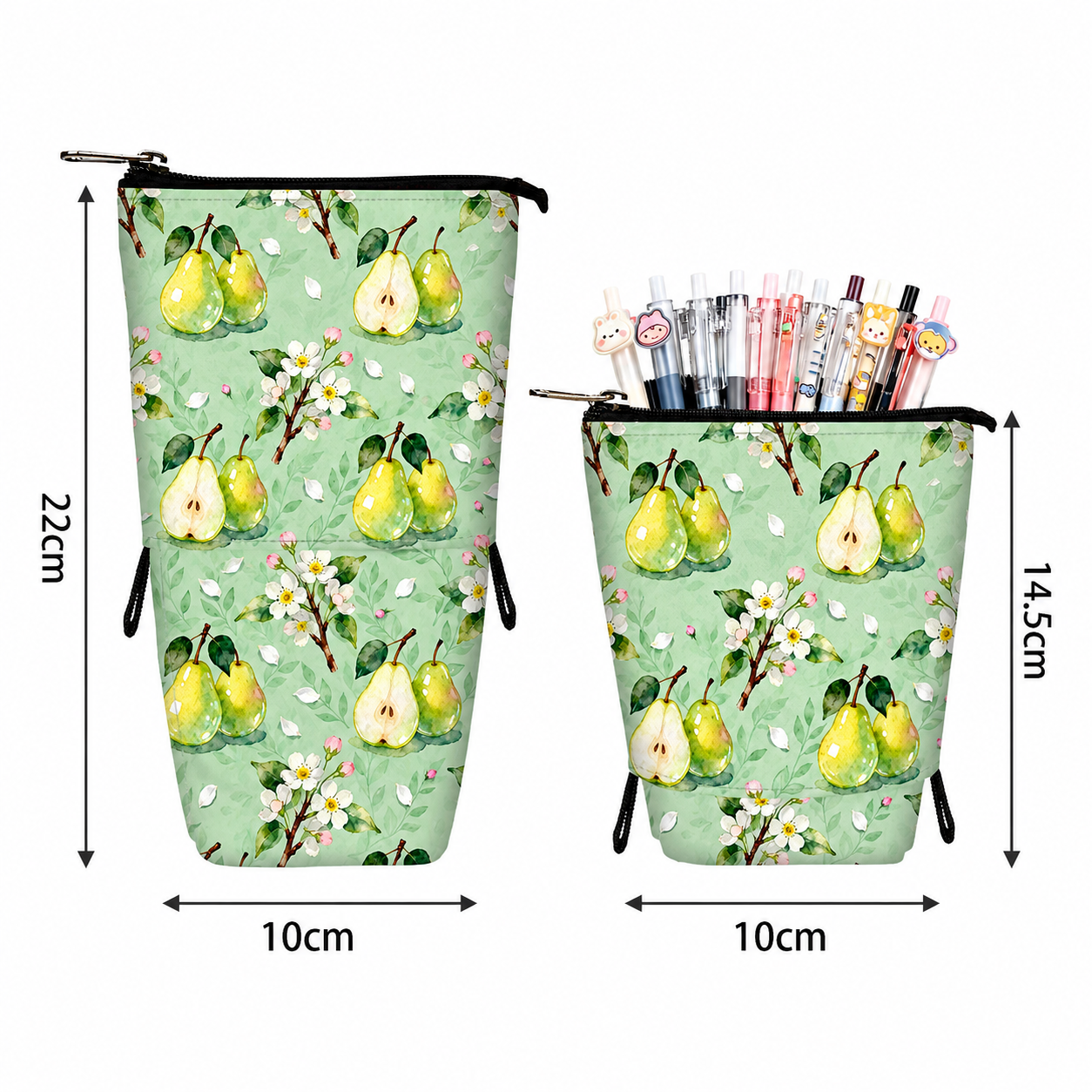 Transformable Standing Pencil Case - Fruit Collection