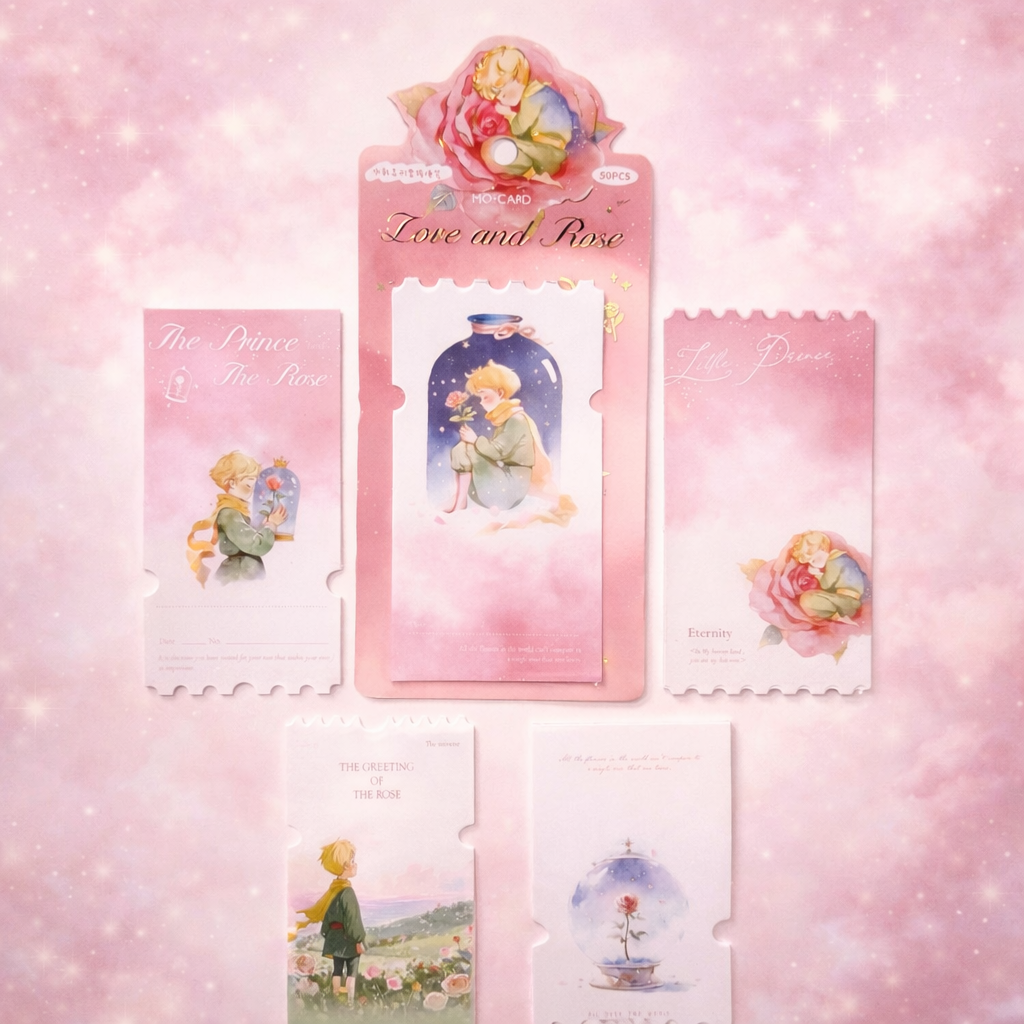 Little Prince Inspired Journaling Cards (50 pcs)