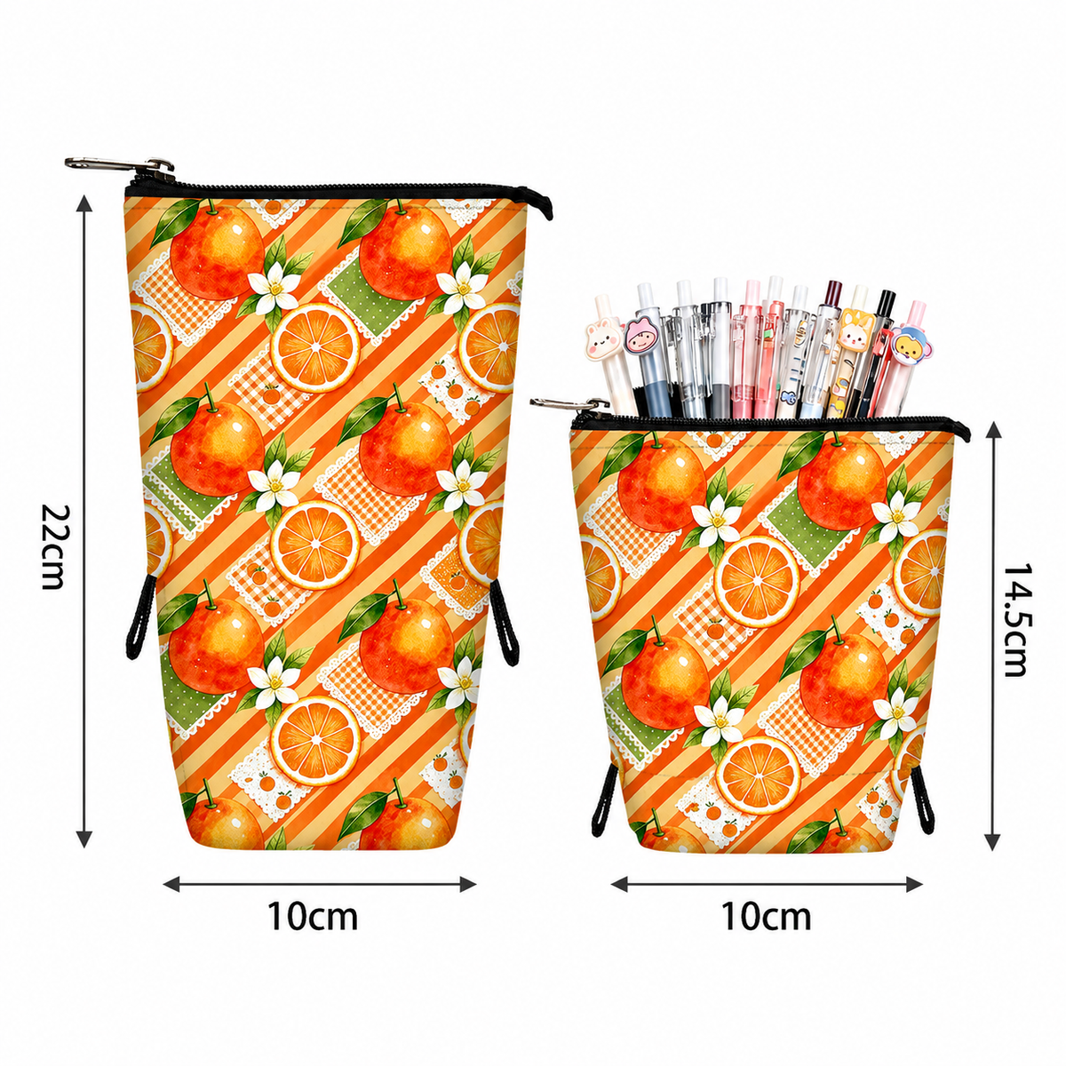 Transformable Standing Pencil Case - Fruit Collection