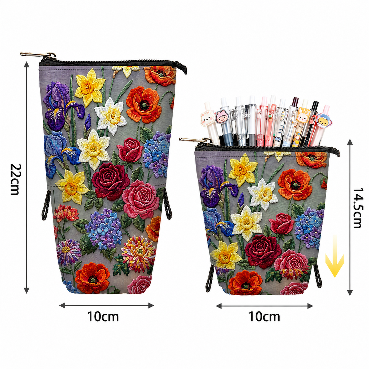 Transformable Standing Pencil Case - Stitch Collection