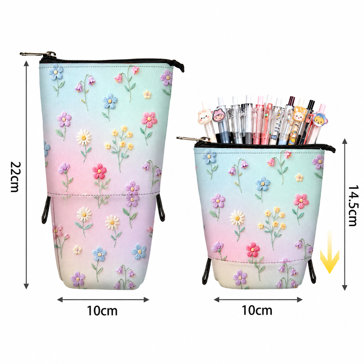 Transformable Standing Pencil Case - Stitch Collection