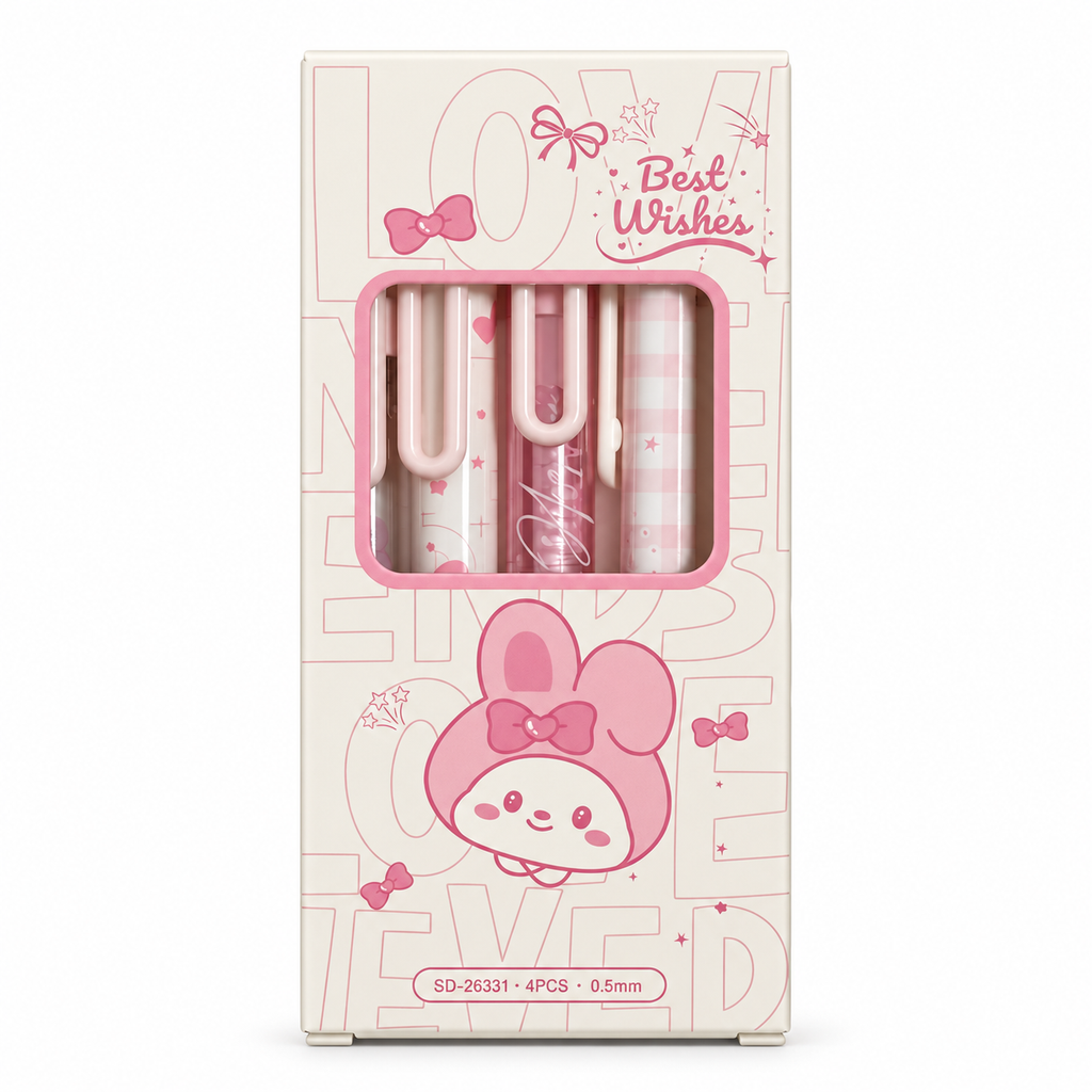 Pocket Mood Pen Set – 4 Gel Pens