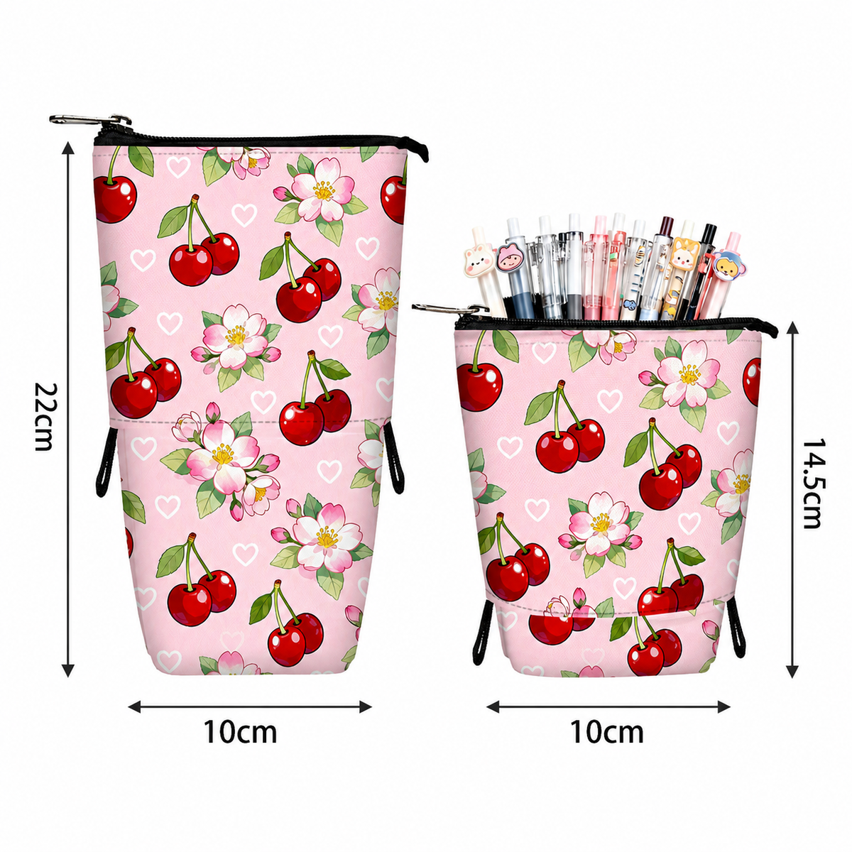 Transformable Standing Pencil Case - Fruit Collection