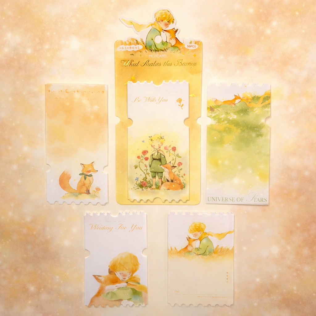 Little Prince Inspired Journaling Cards (50 pcs)