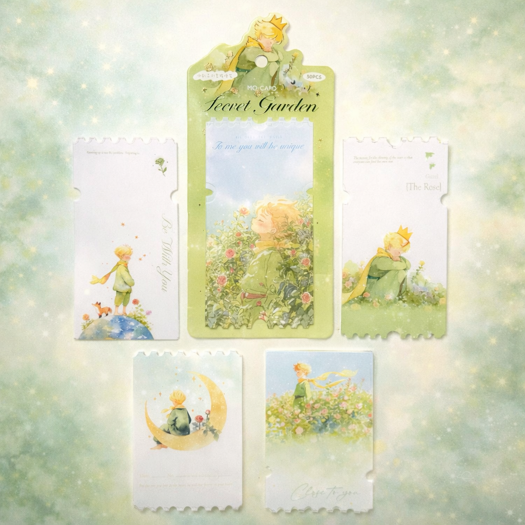 Little Prince Inspired Journaling Cards (50 pcs)