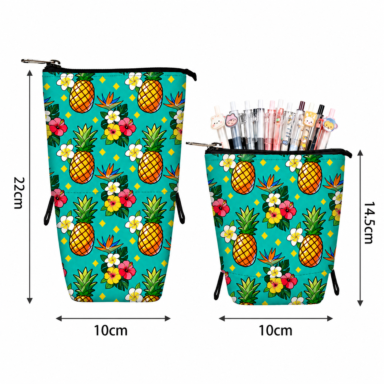 Transformable Standing Pencil Case - Fruit Collection
