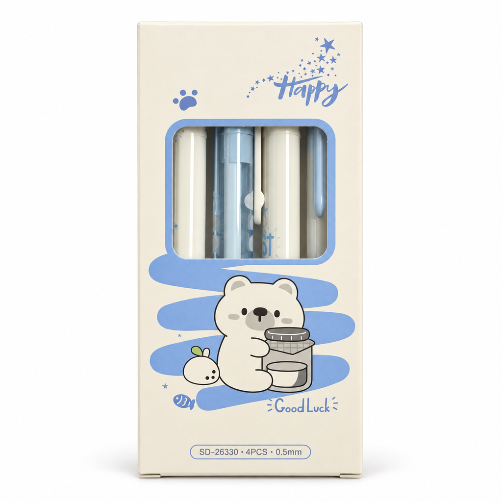 Pocket Mood Pen Set – 4 Gel Pens