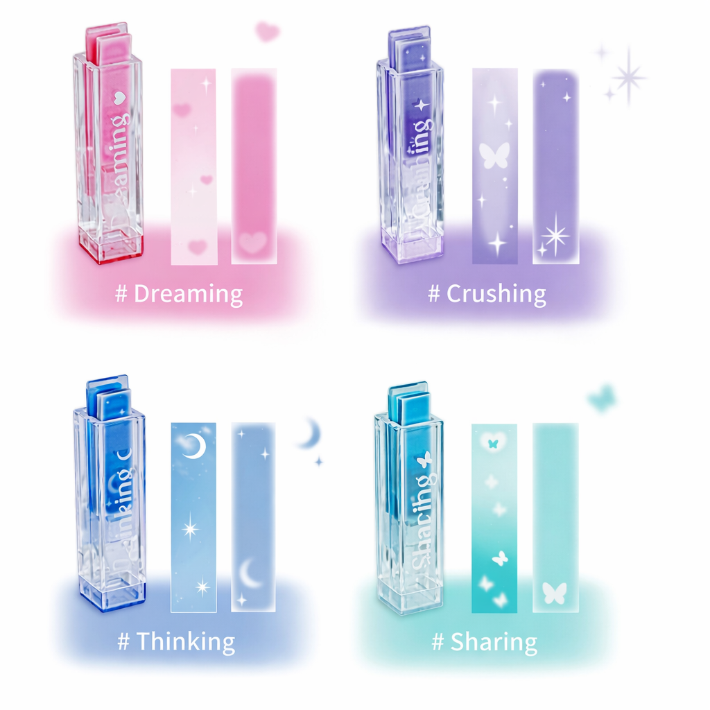Lipstick Slide Sticky Tabs