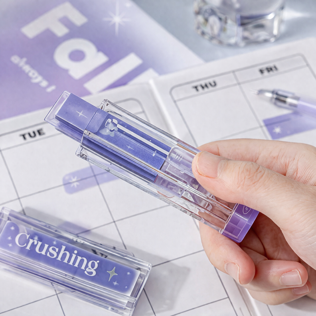 Lipstick Slide Sticky Tabs