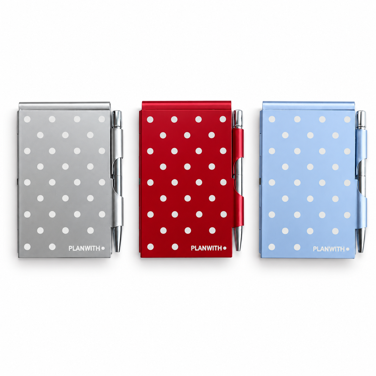 Pocket Metal Memo Pad + Pen
