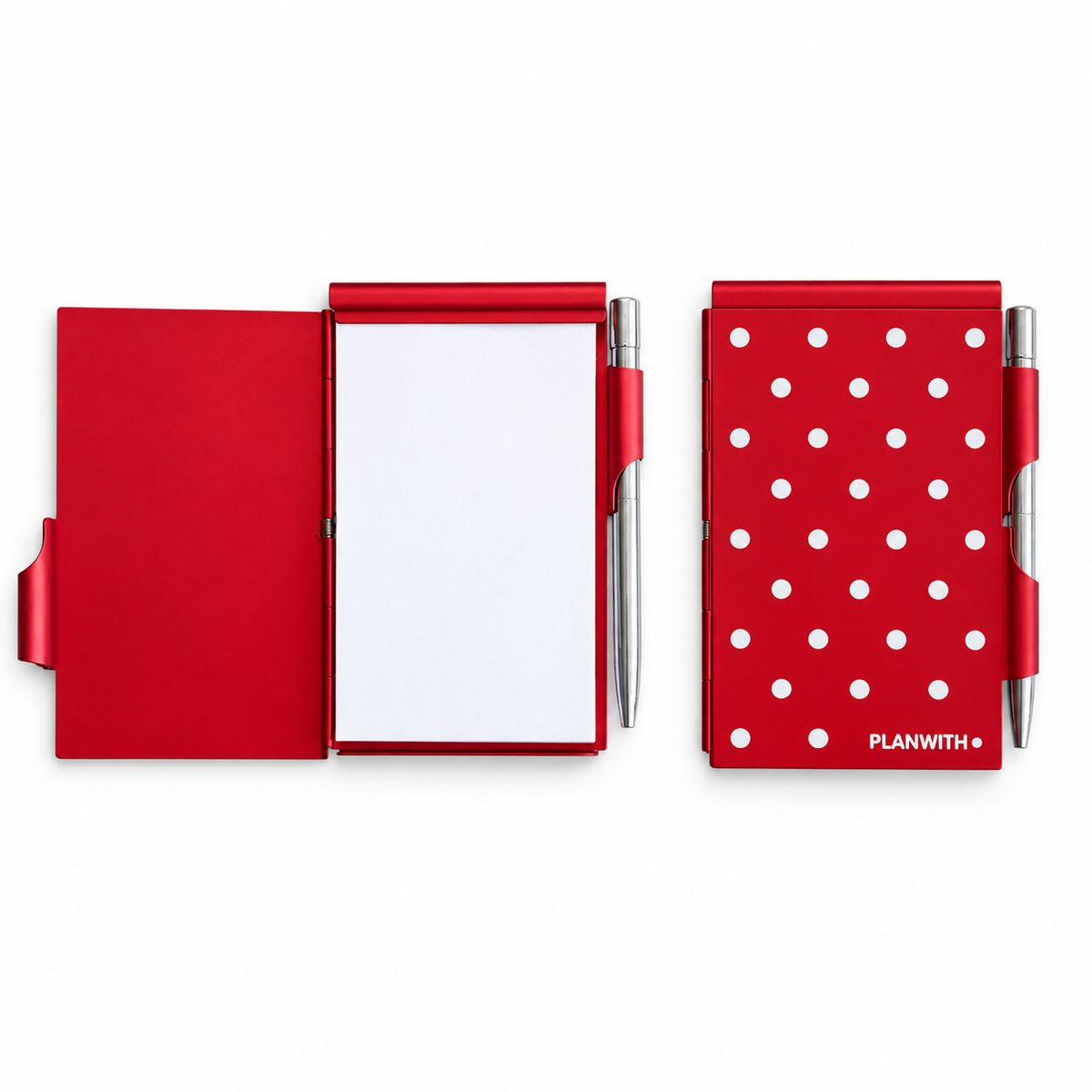 Pocket Metal Memo Pad + Pen