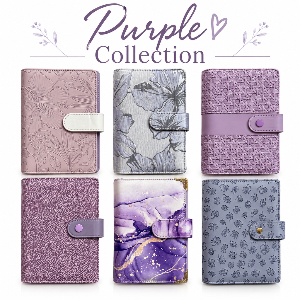 Purple Collection - A6 Ring Cover