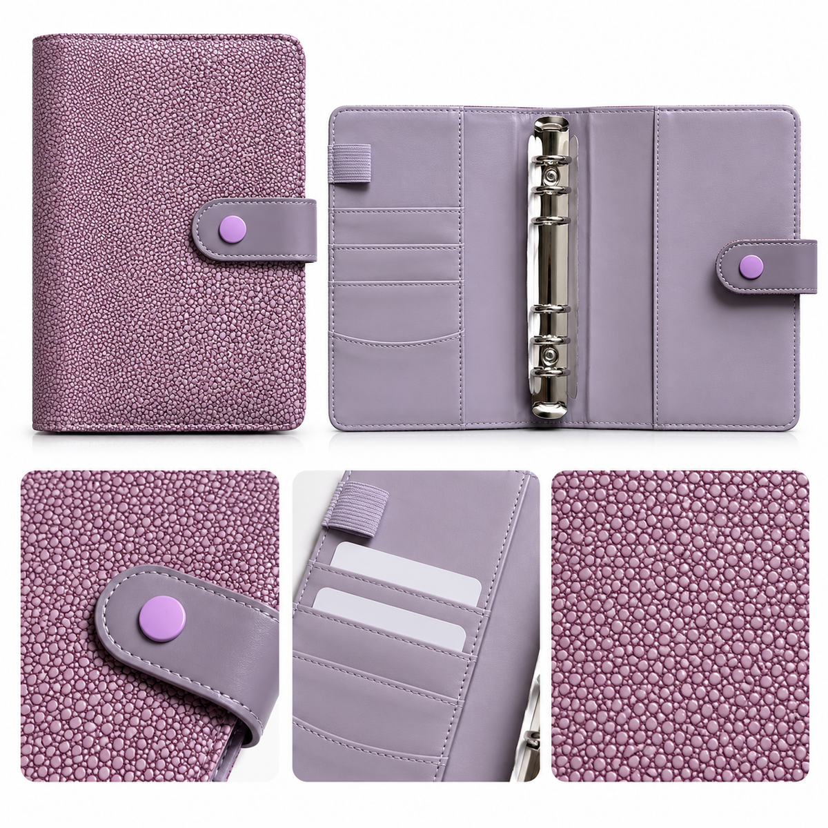 Purple Collection - A6 Ring Cover