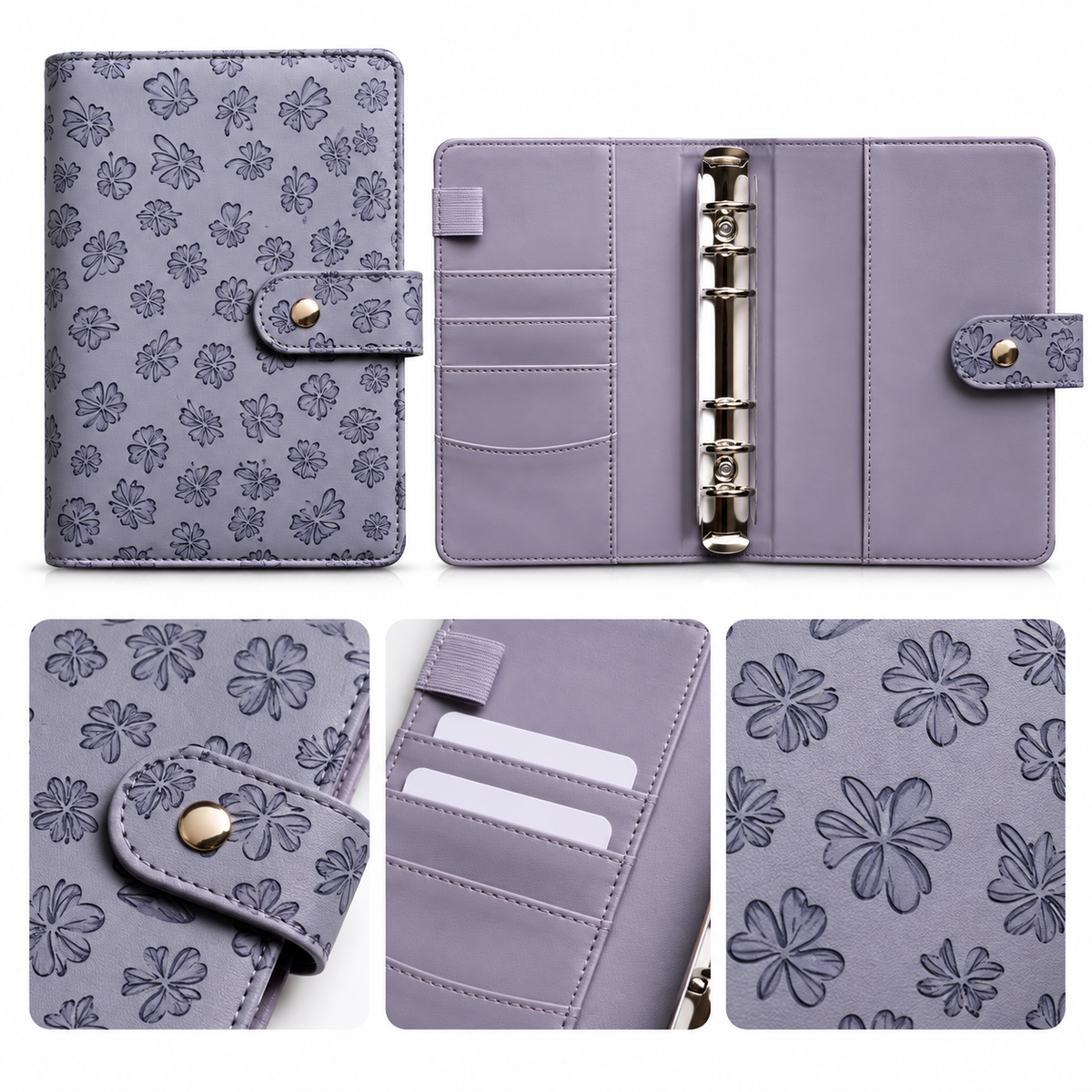 Purple Collection - A6 Ring Cover