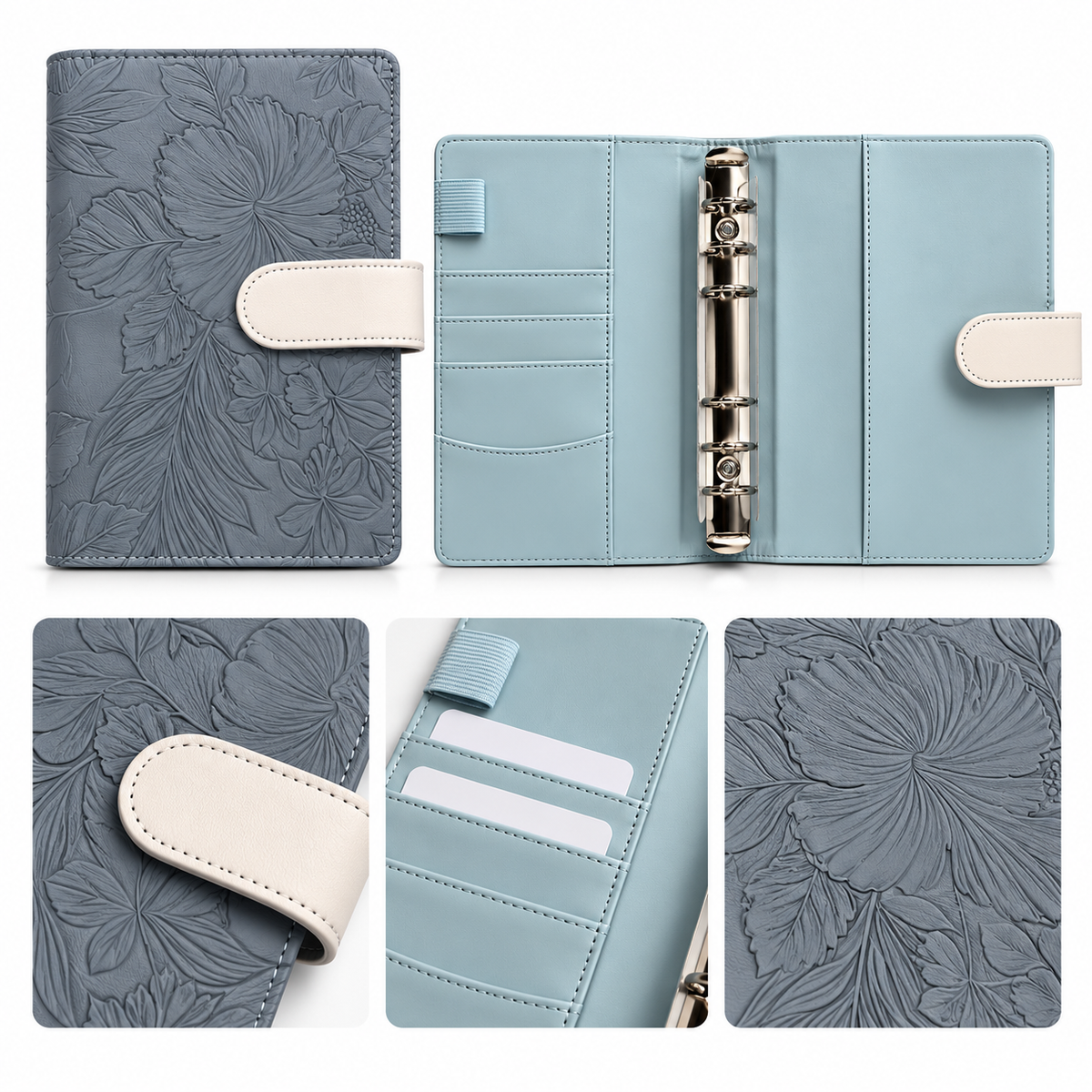 Blue Collection - A6 Ring Cover