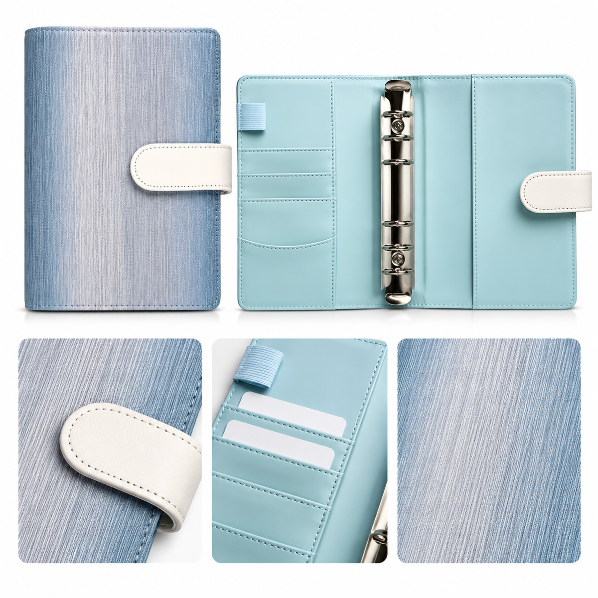 Blue Collection - A6 Ring Cover