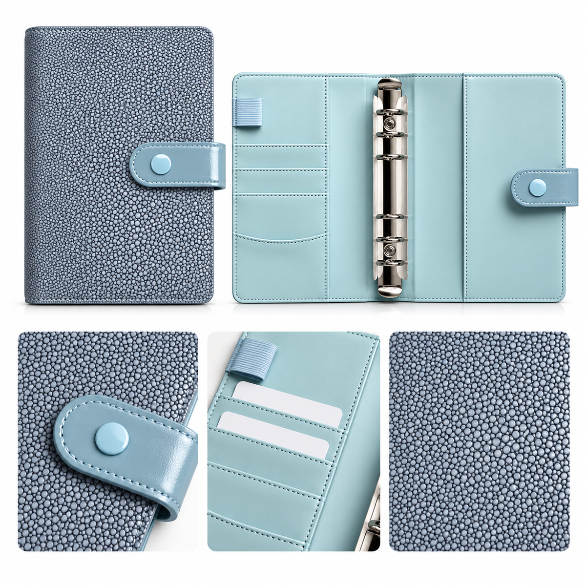 Blue Collection - A6 Ring Cover