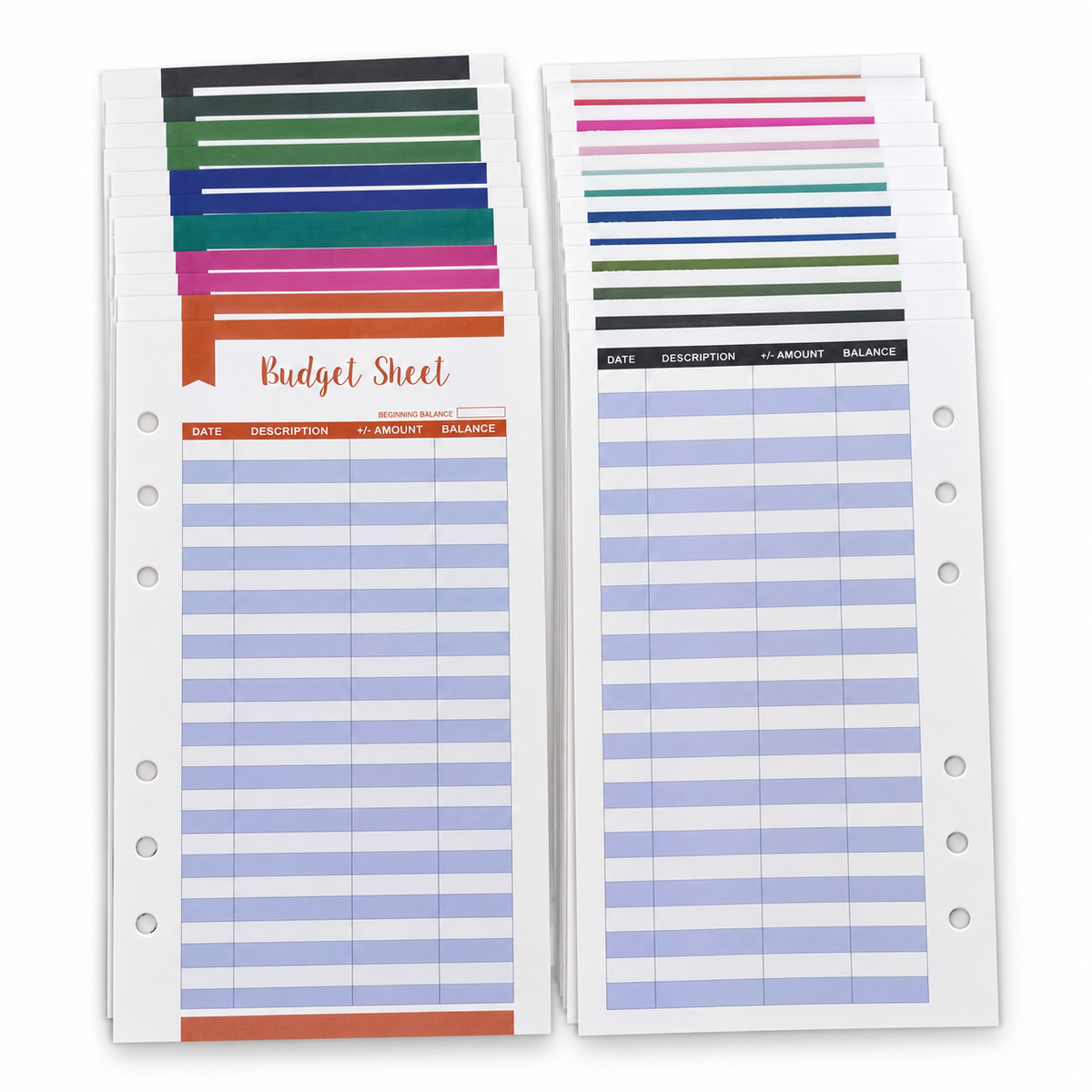 A6 Budget Refills
