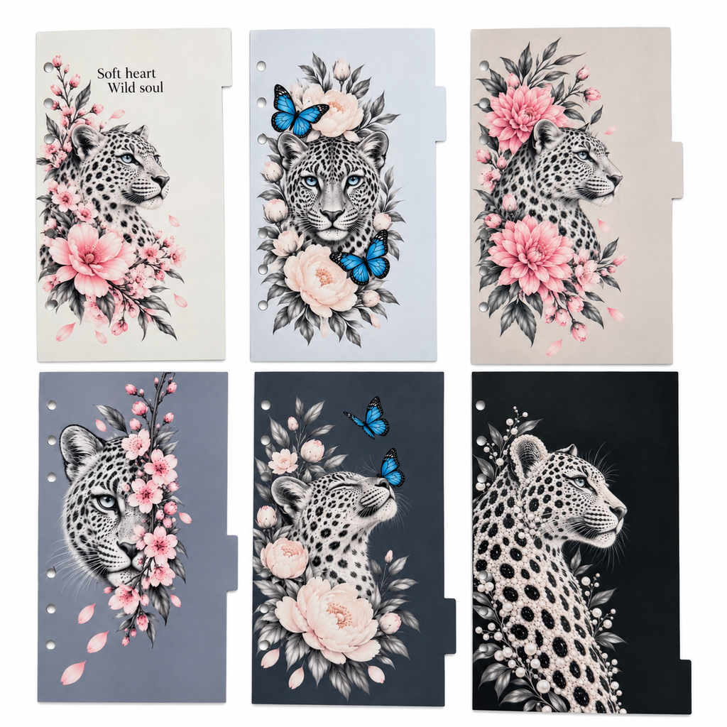 A6 Dividers – Designed by Katy K
