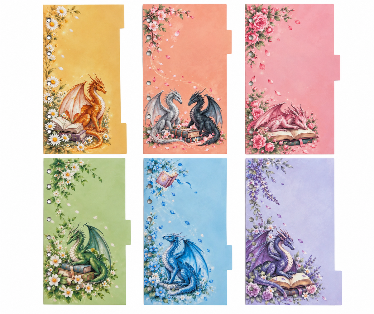 A6 Dividers – Designed by Katy K