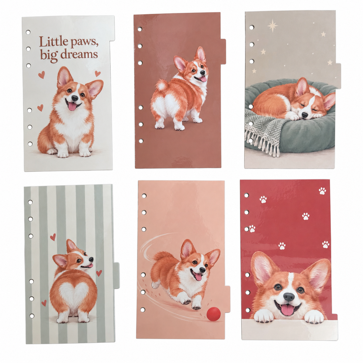 A6 Dividers – Designed by Katy K
