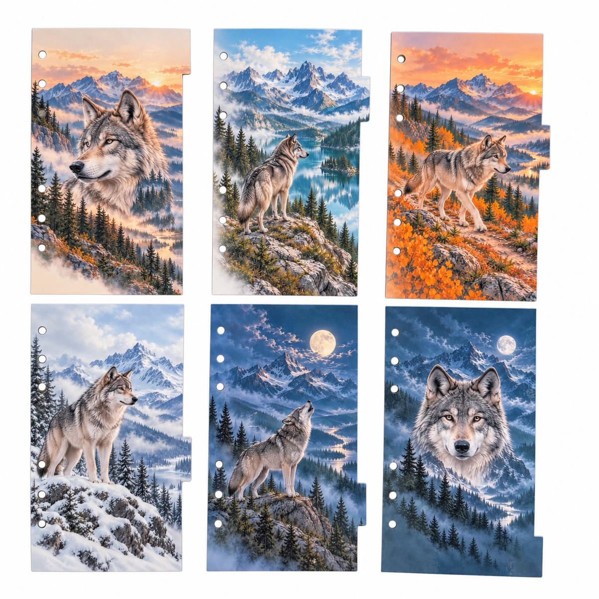 A6 Dividers – Designed by Katy K