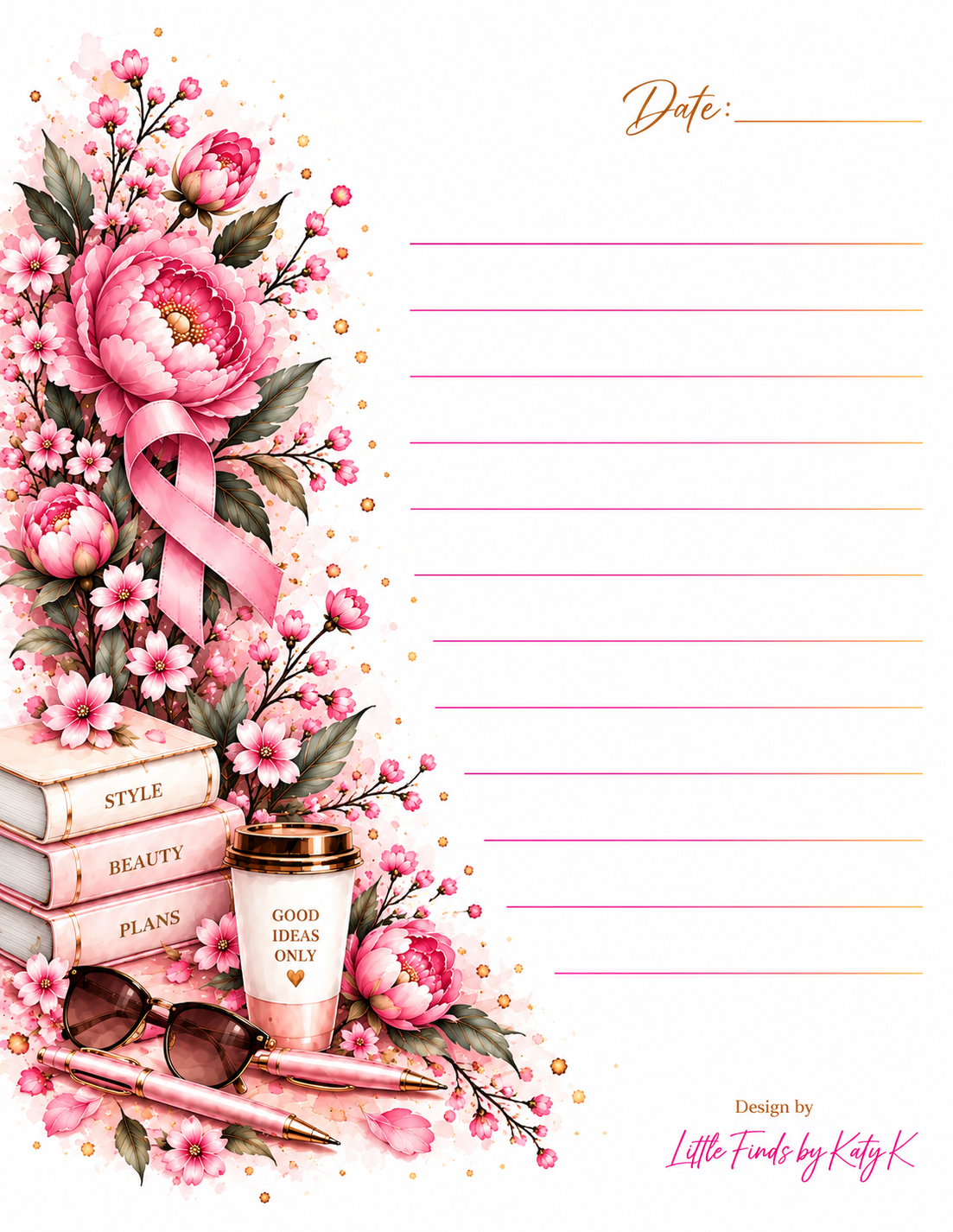 Notepads – Designed by Katy K