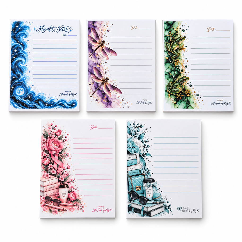 Notepads – Designed by Katy K