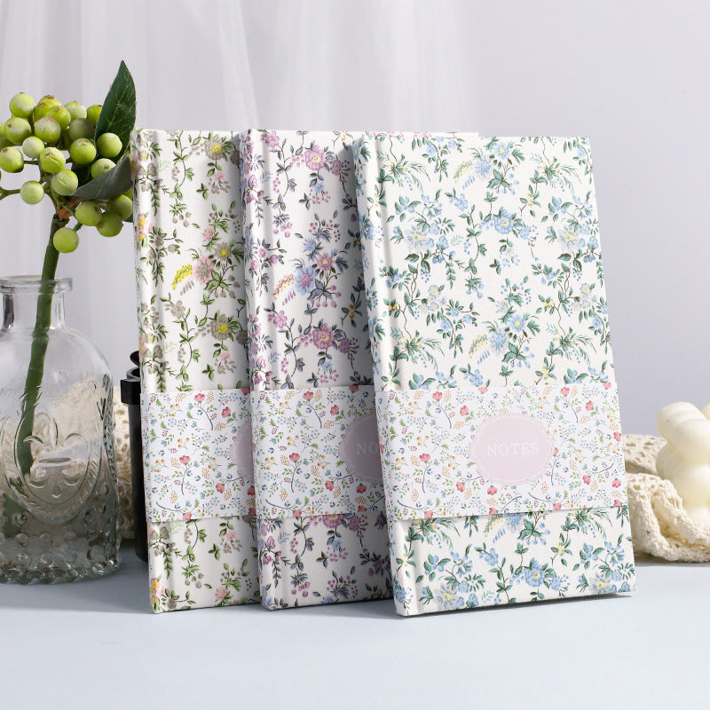 Floral Notes Notebook