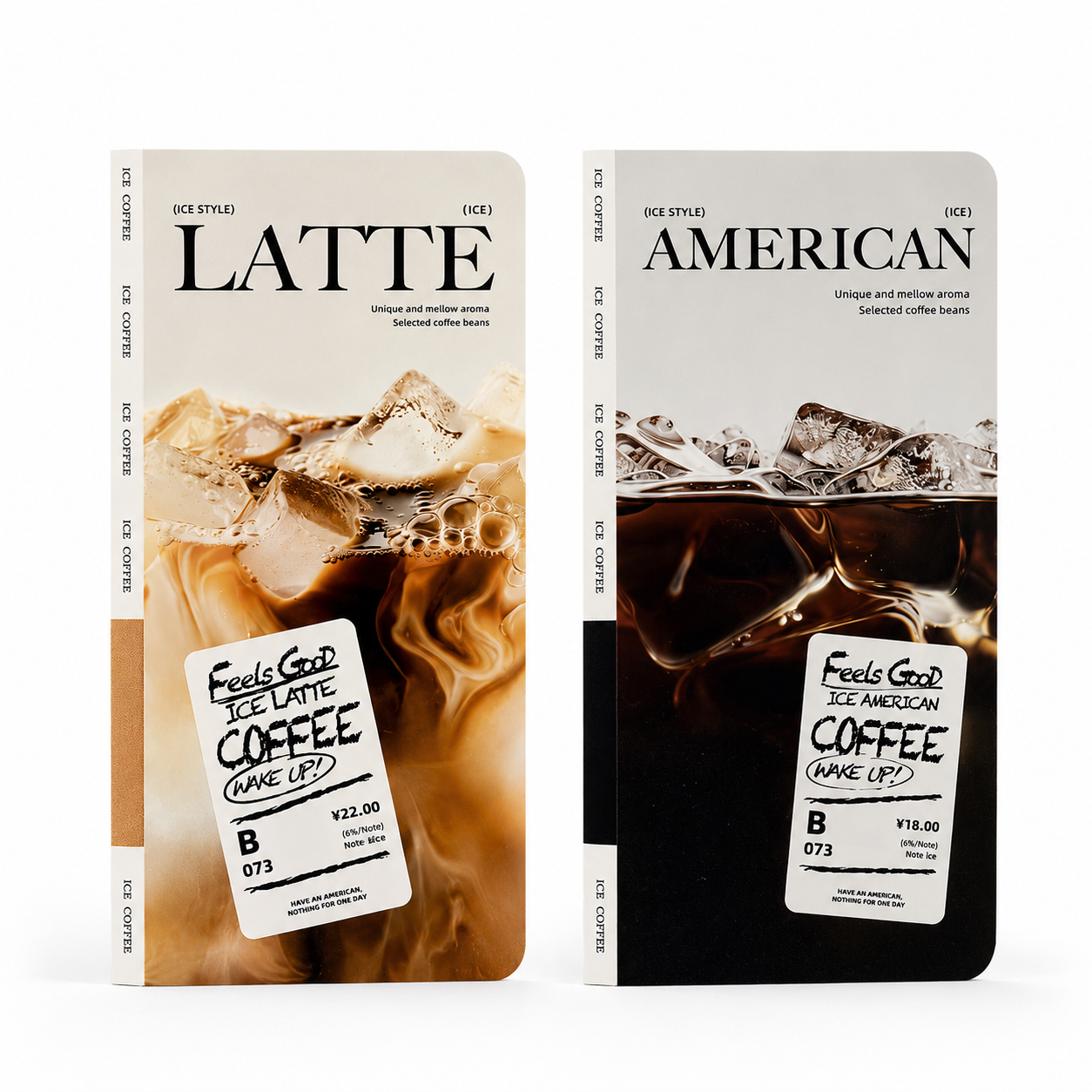 Ice Coffee Notebook
