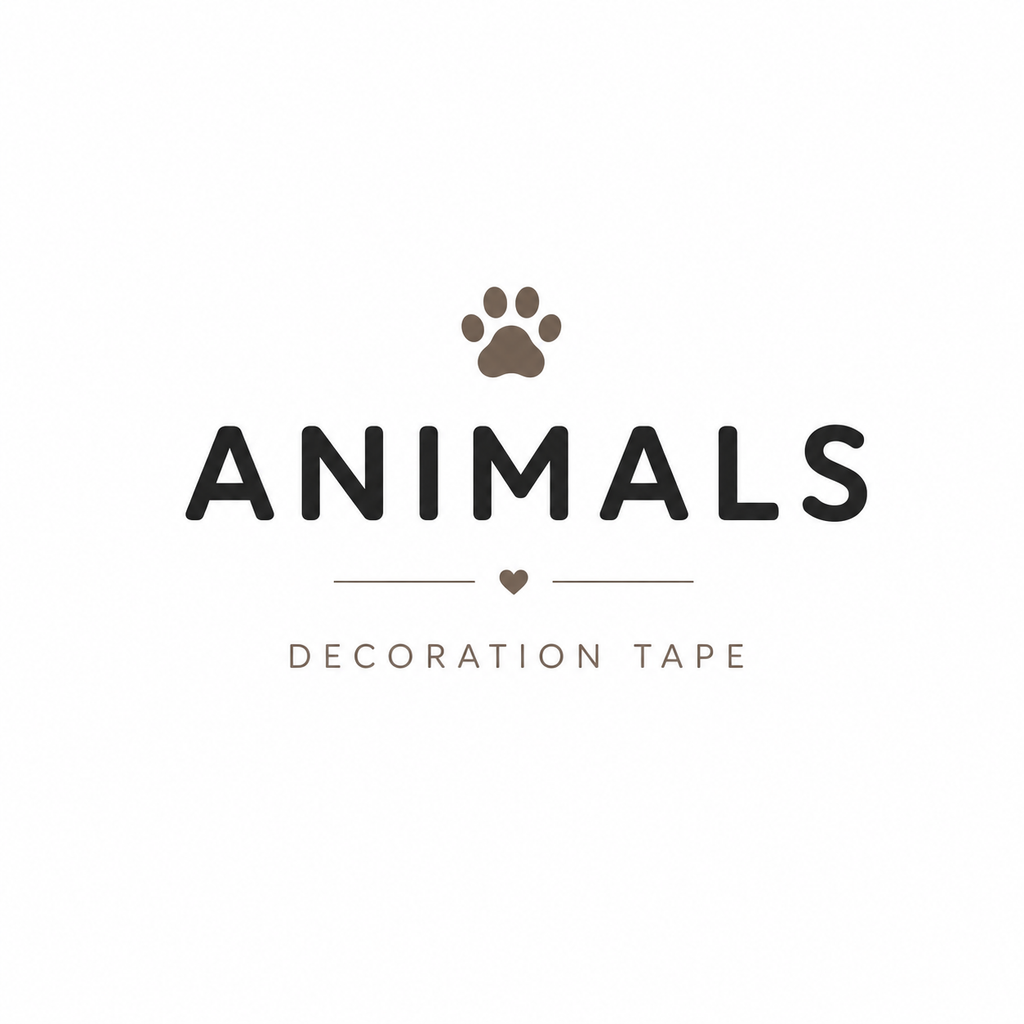 Animals Collection Decoration Tape