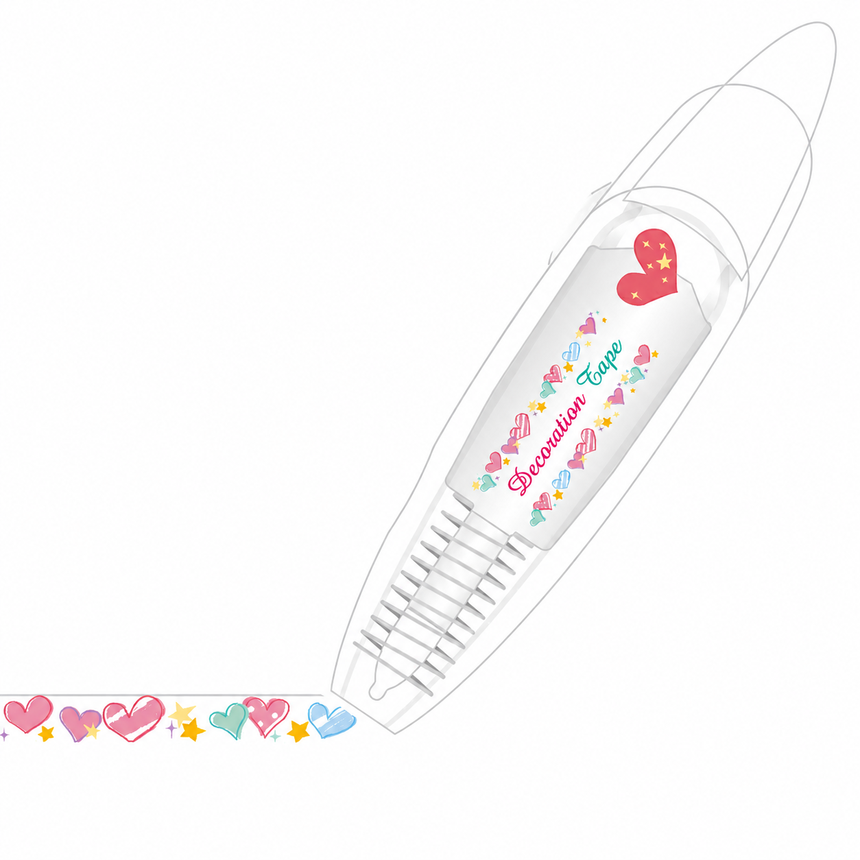 Cute & Sweet Collection Decoration Tape