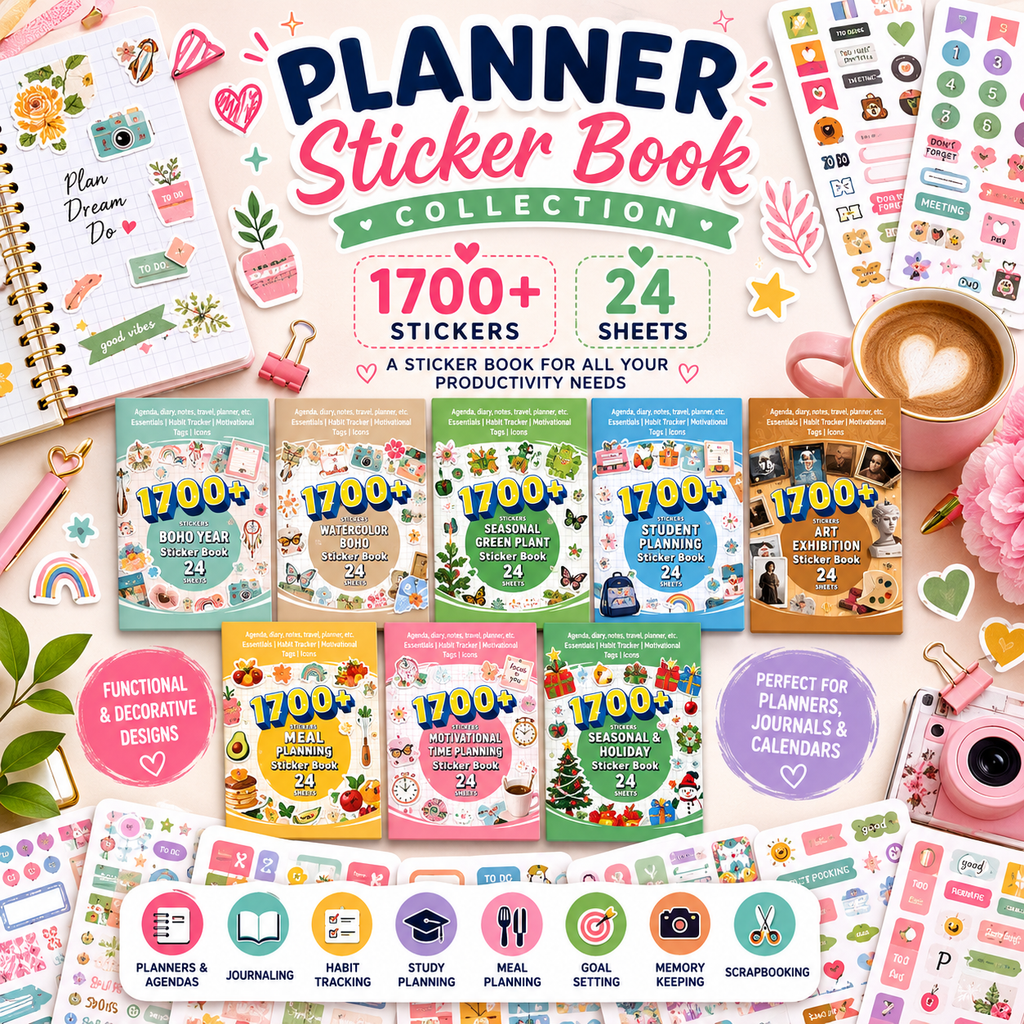 Planner Sticker Book Collection