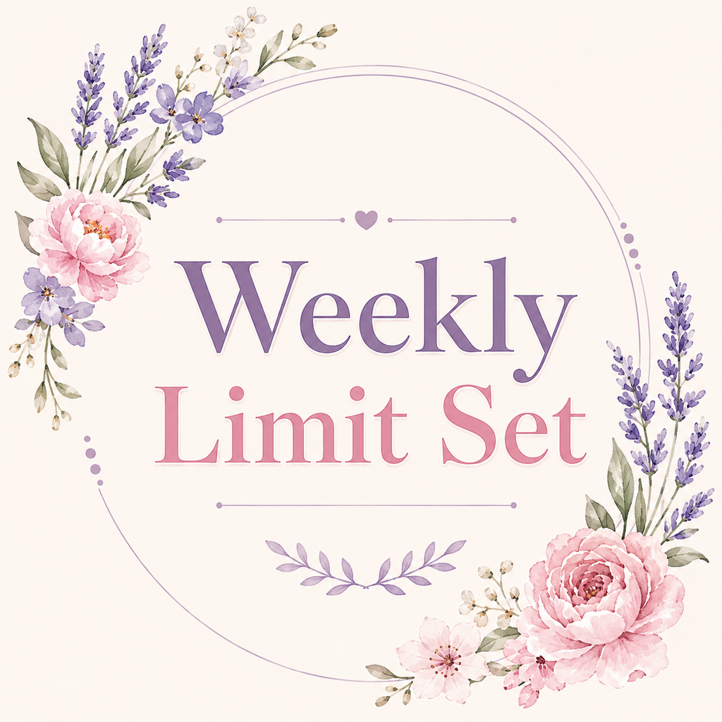 Weekly Limit Set