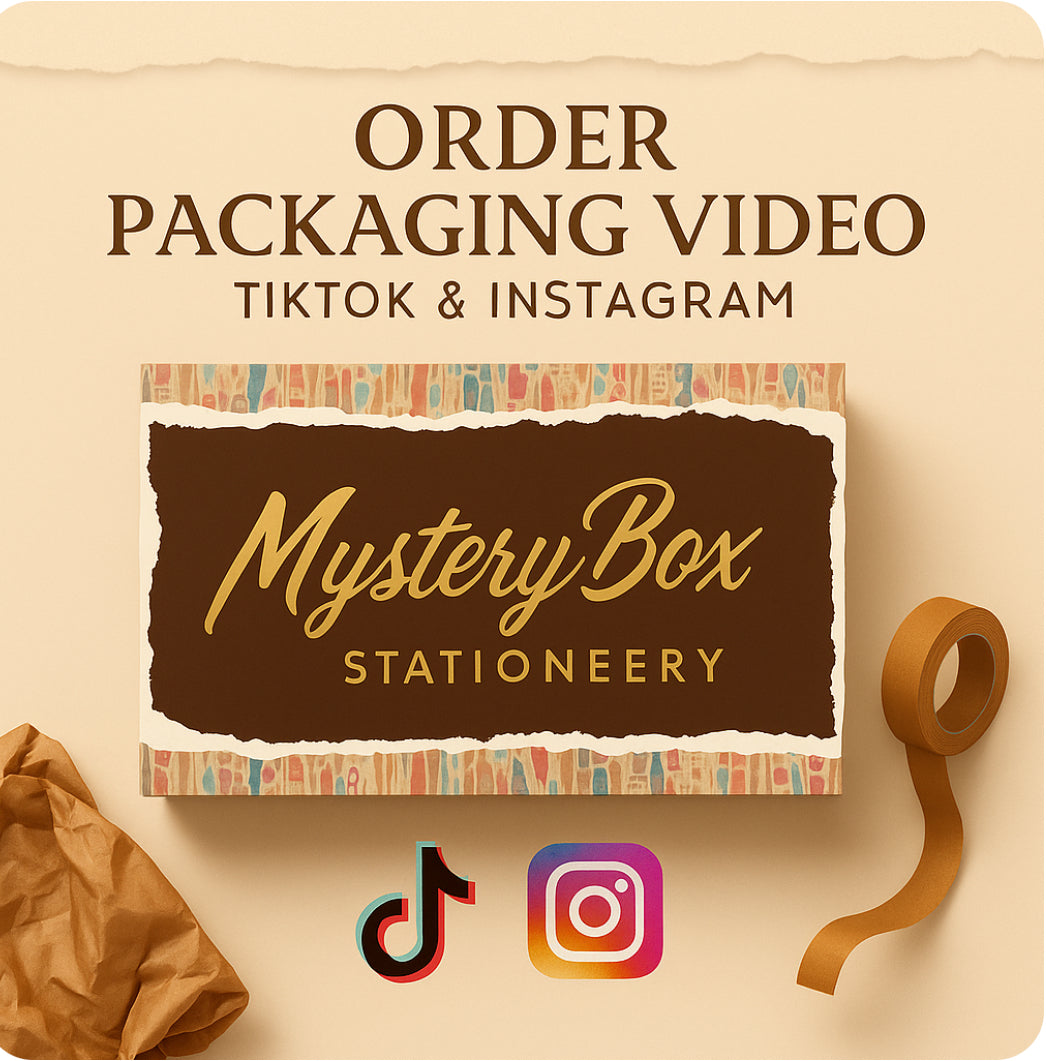 Order personal packaging video