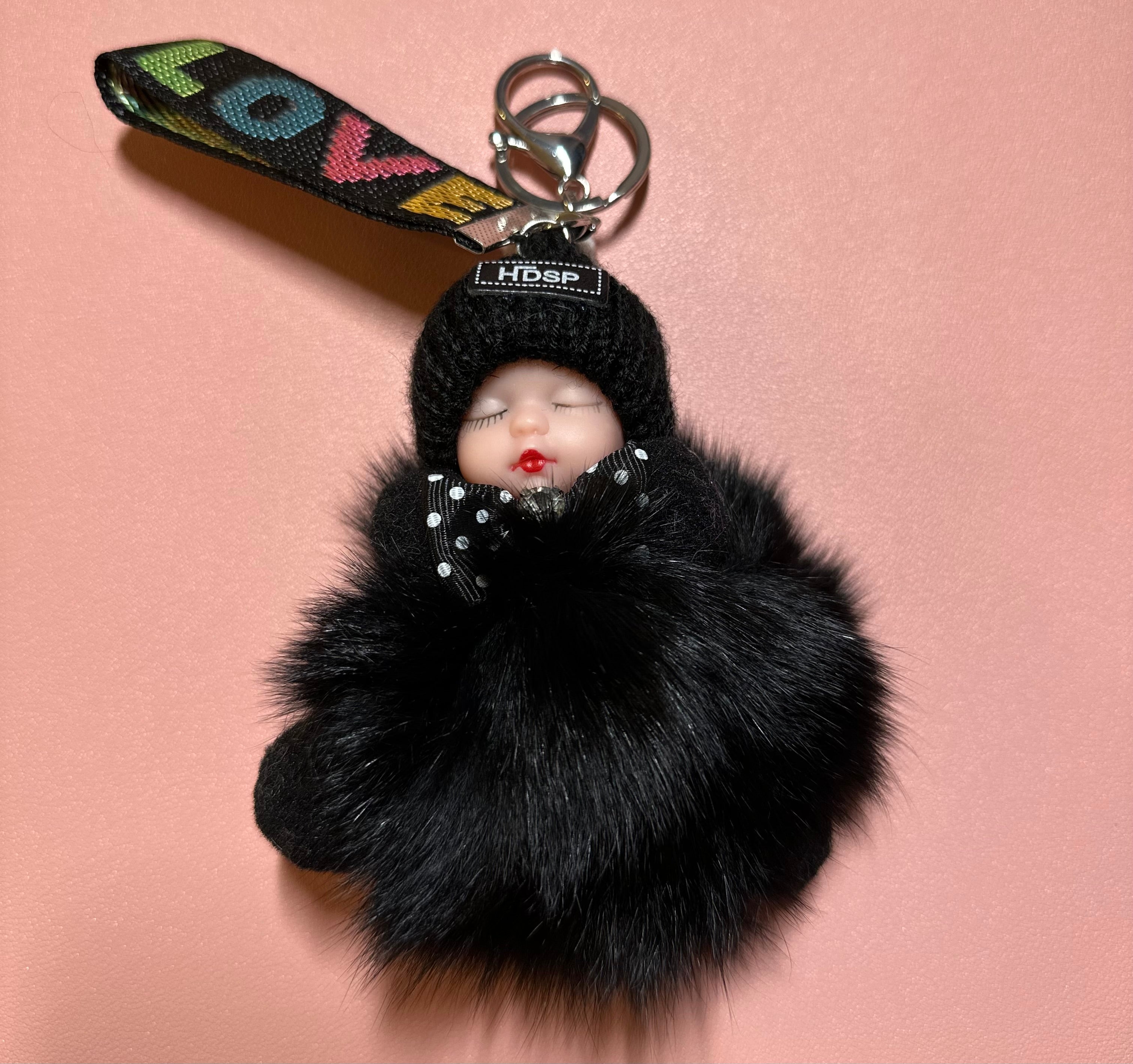 Keychain -  Fluffy Doll