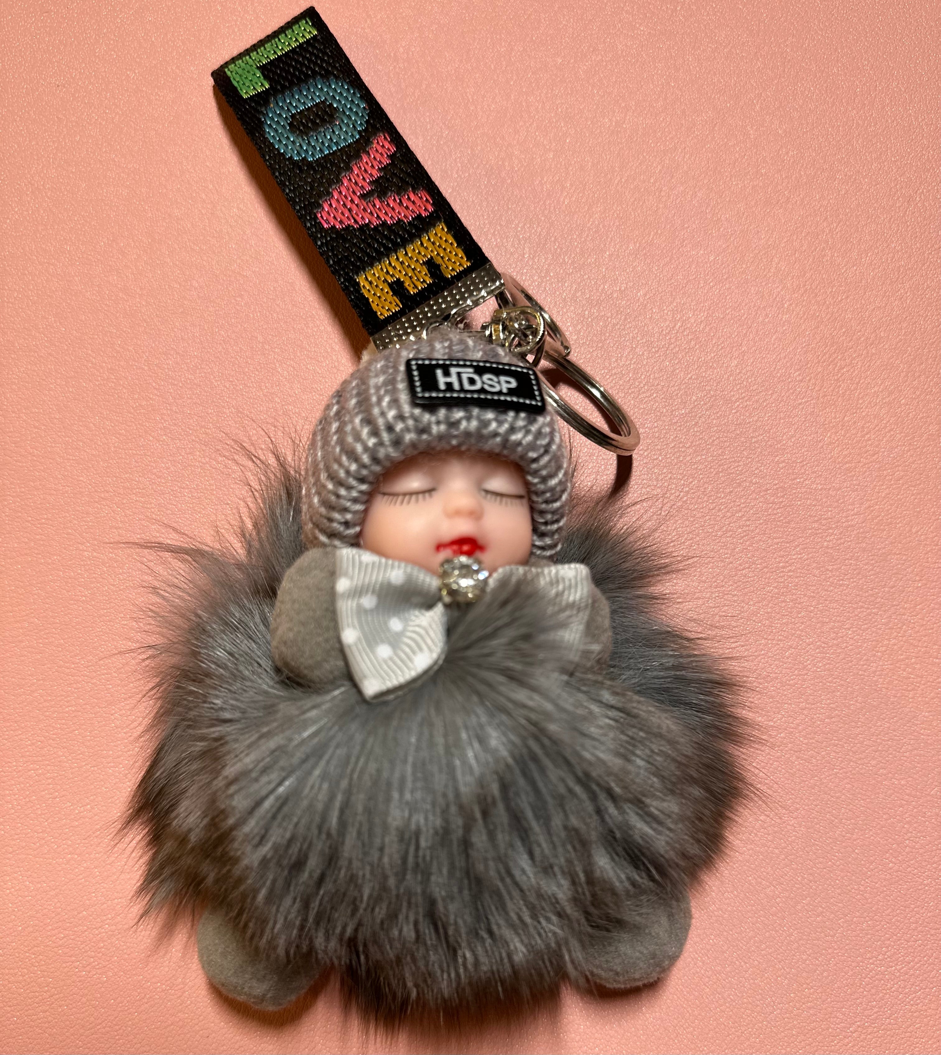 Keychain -  Fluffy Doll
