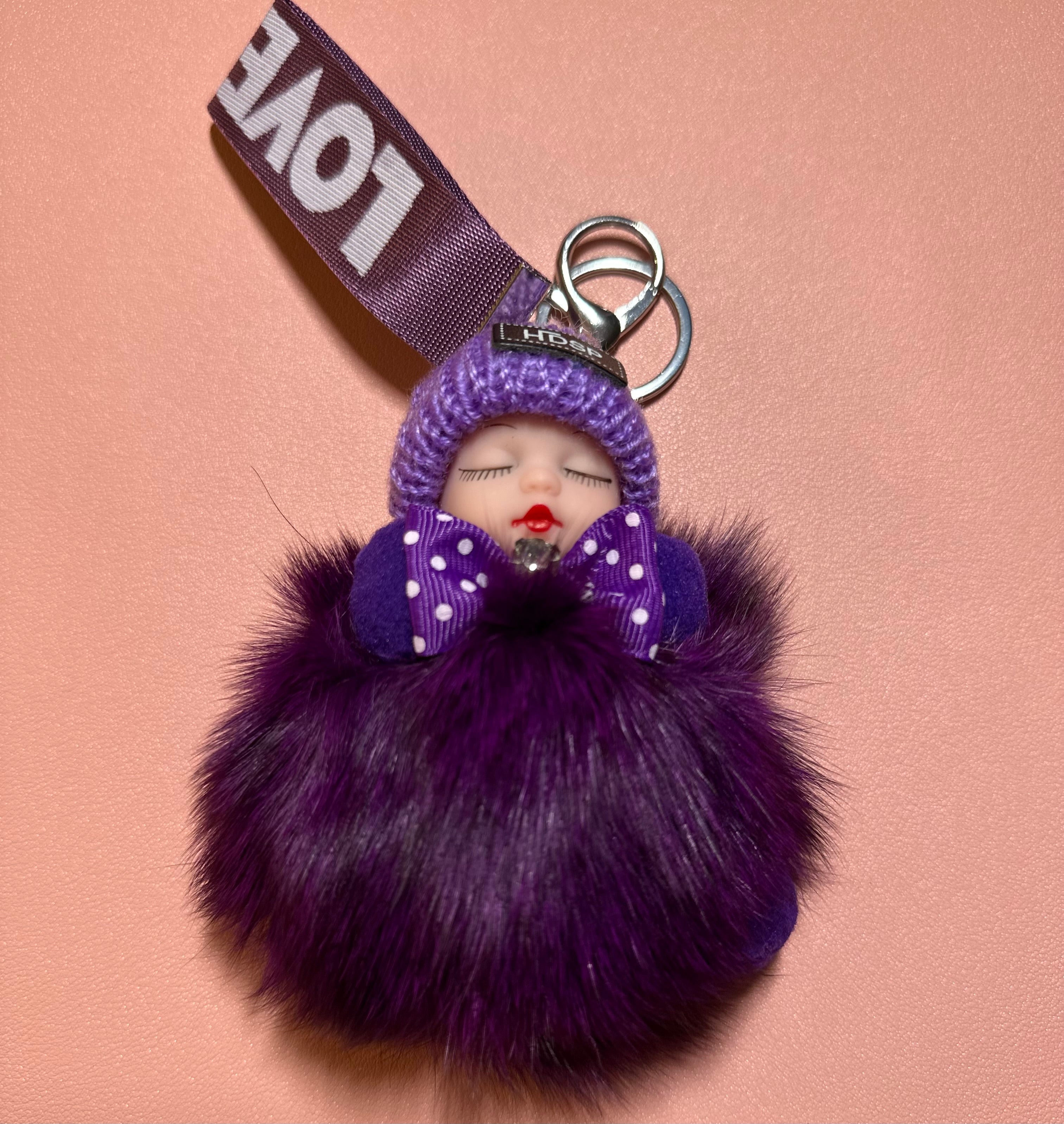 Keychain -  Fluffy Doll