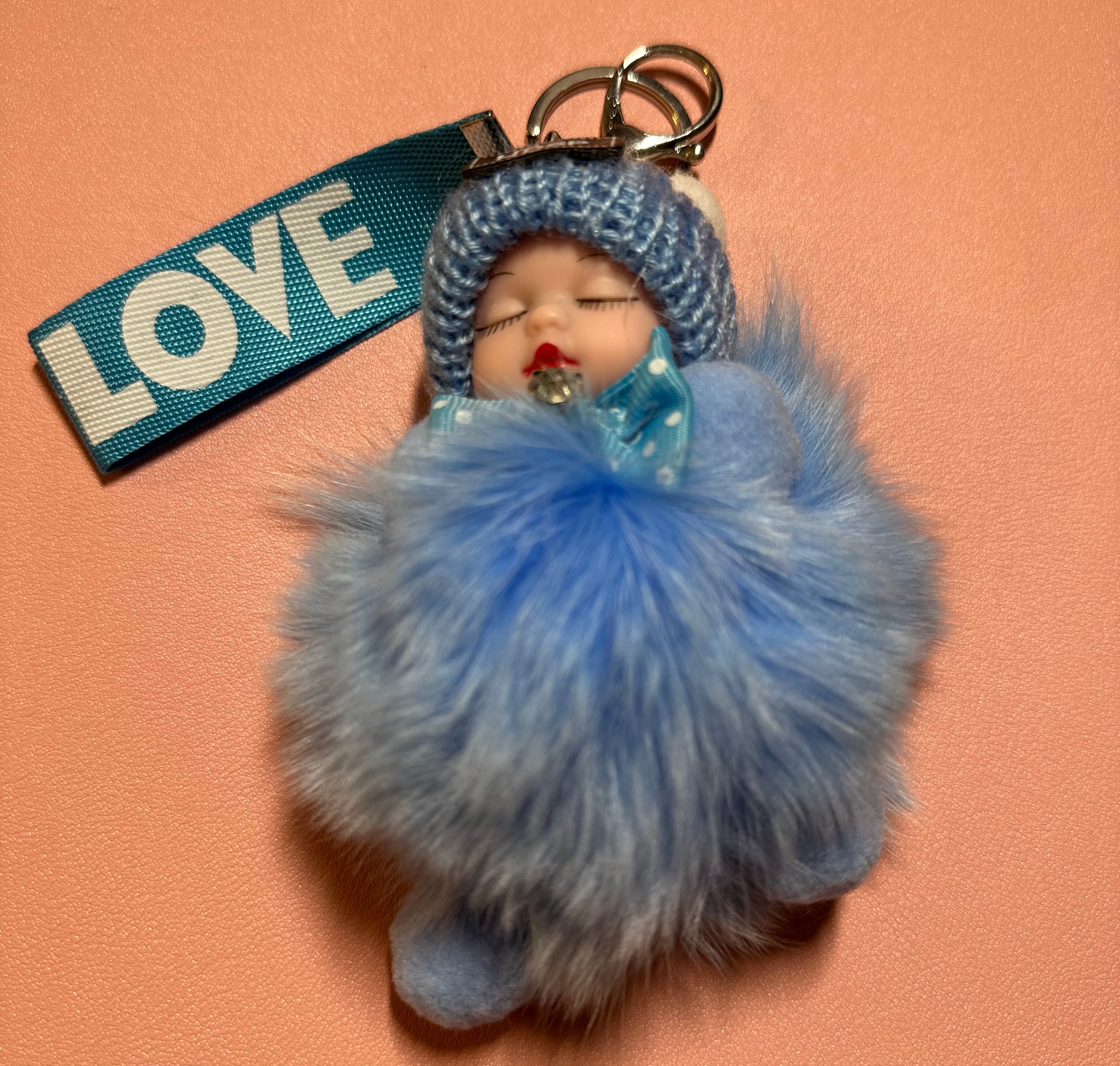 Keychain -  Fluffy Doll