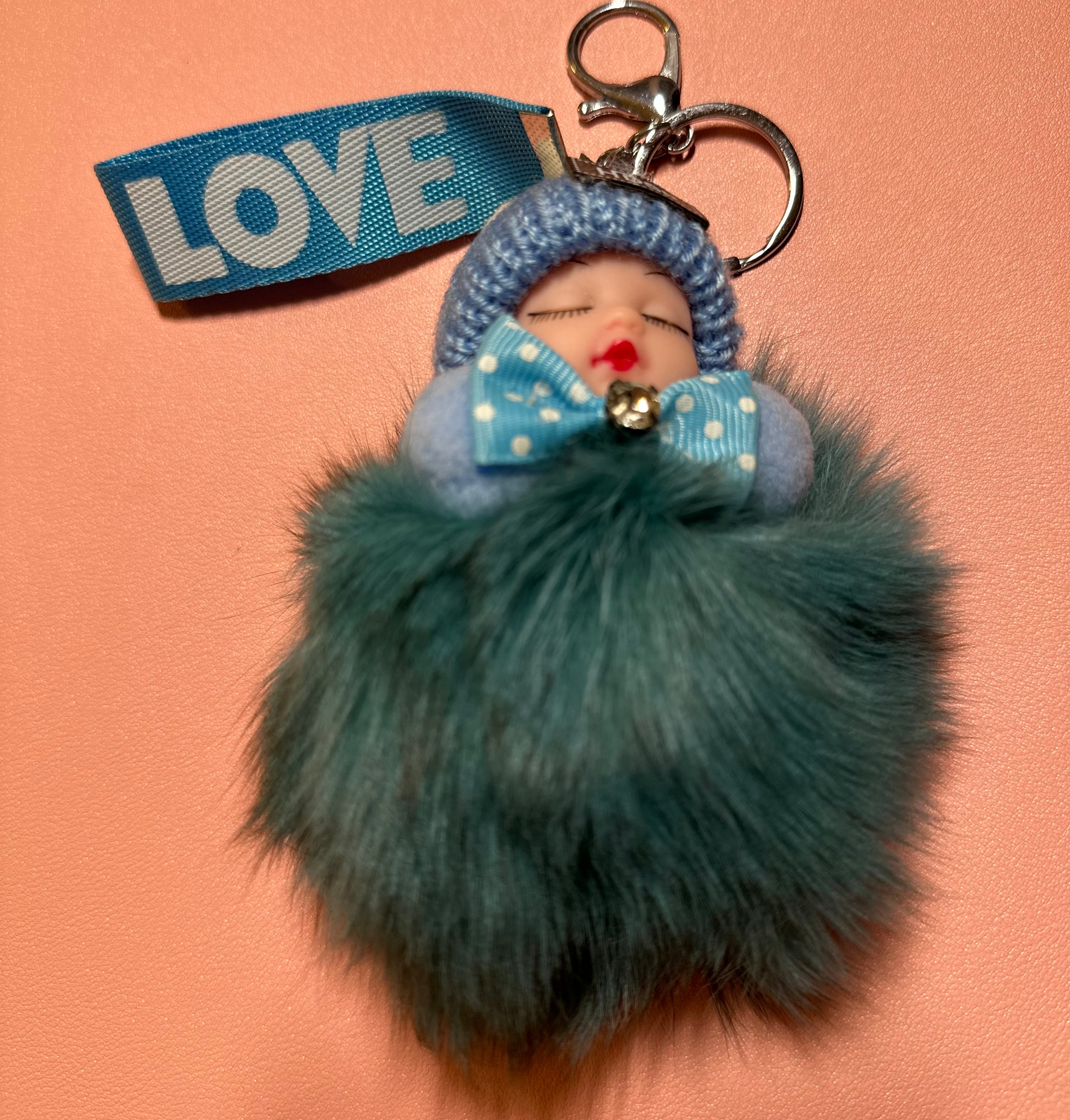 Keychain -  Fluffy Doll