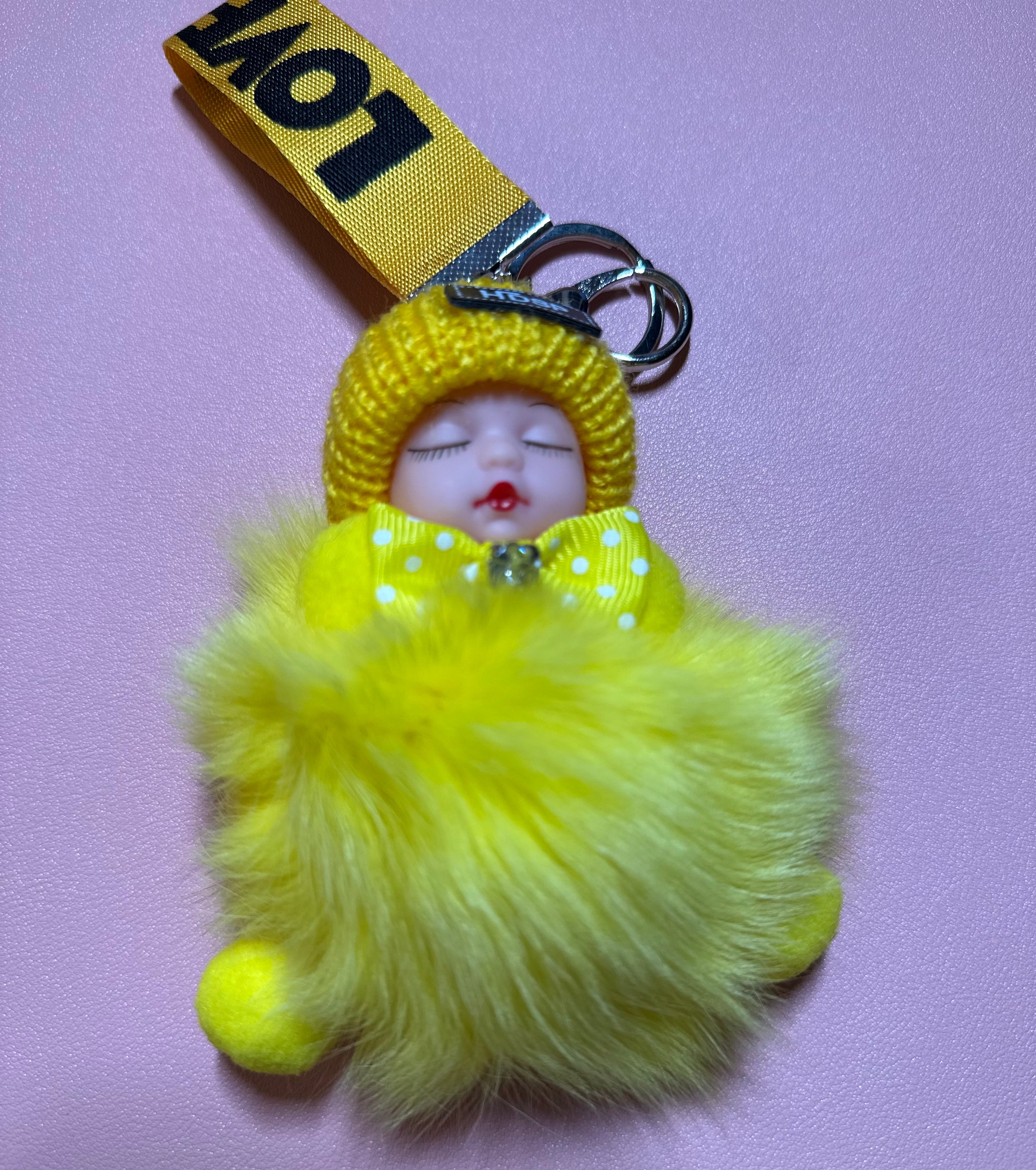 Keychain -  Fluffy Doll