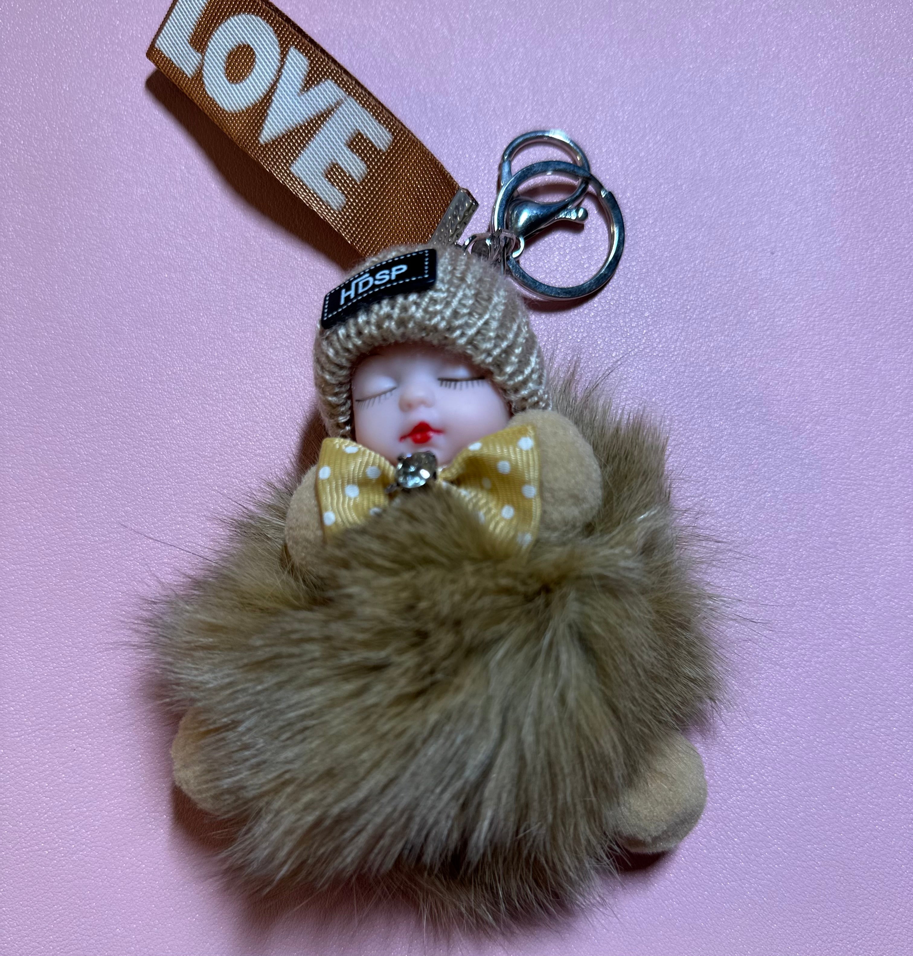 Keychain -  Fluffy Doll