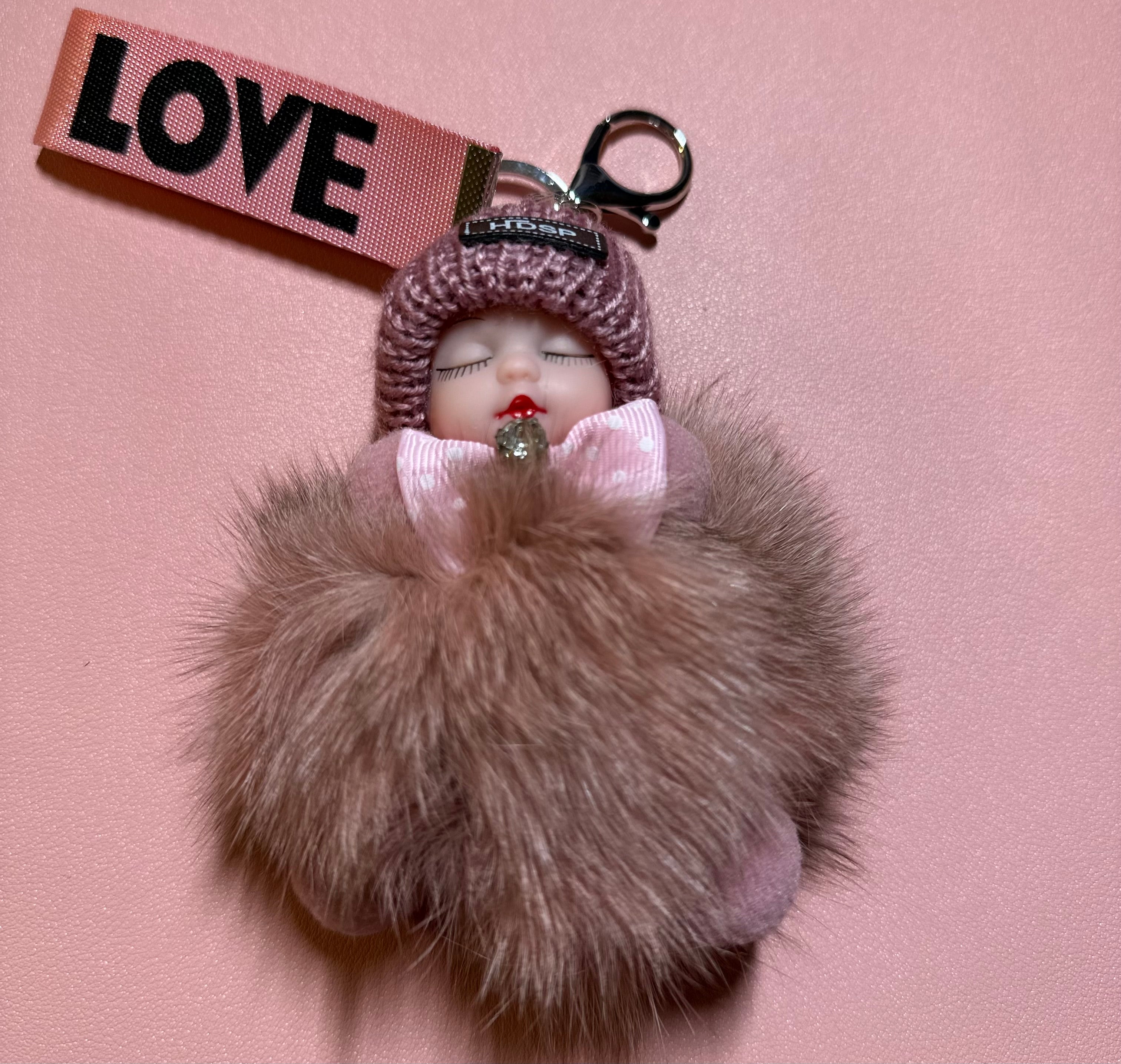 Keychain -  Fluffy Doll