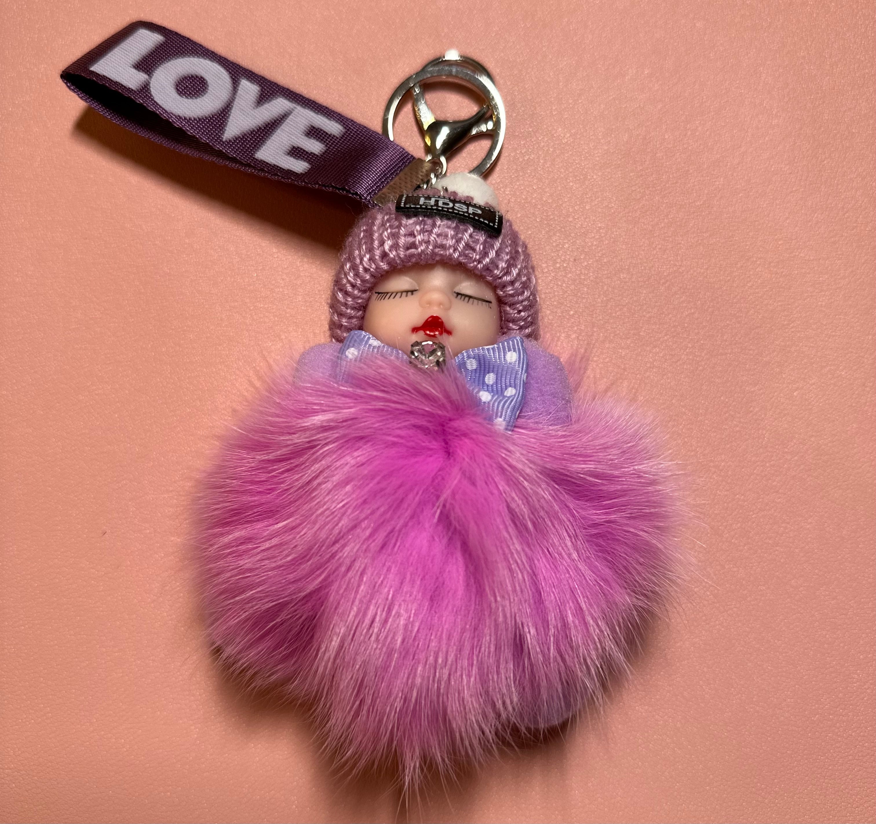 Keychain -  Fluffy Doll