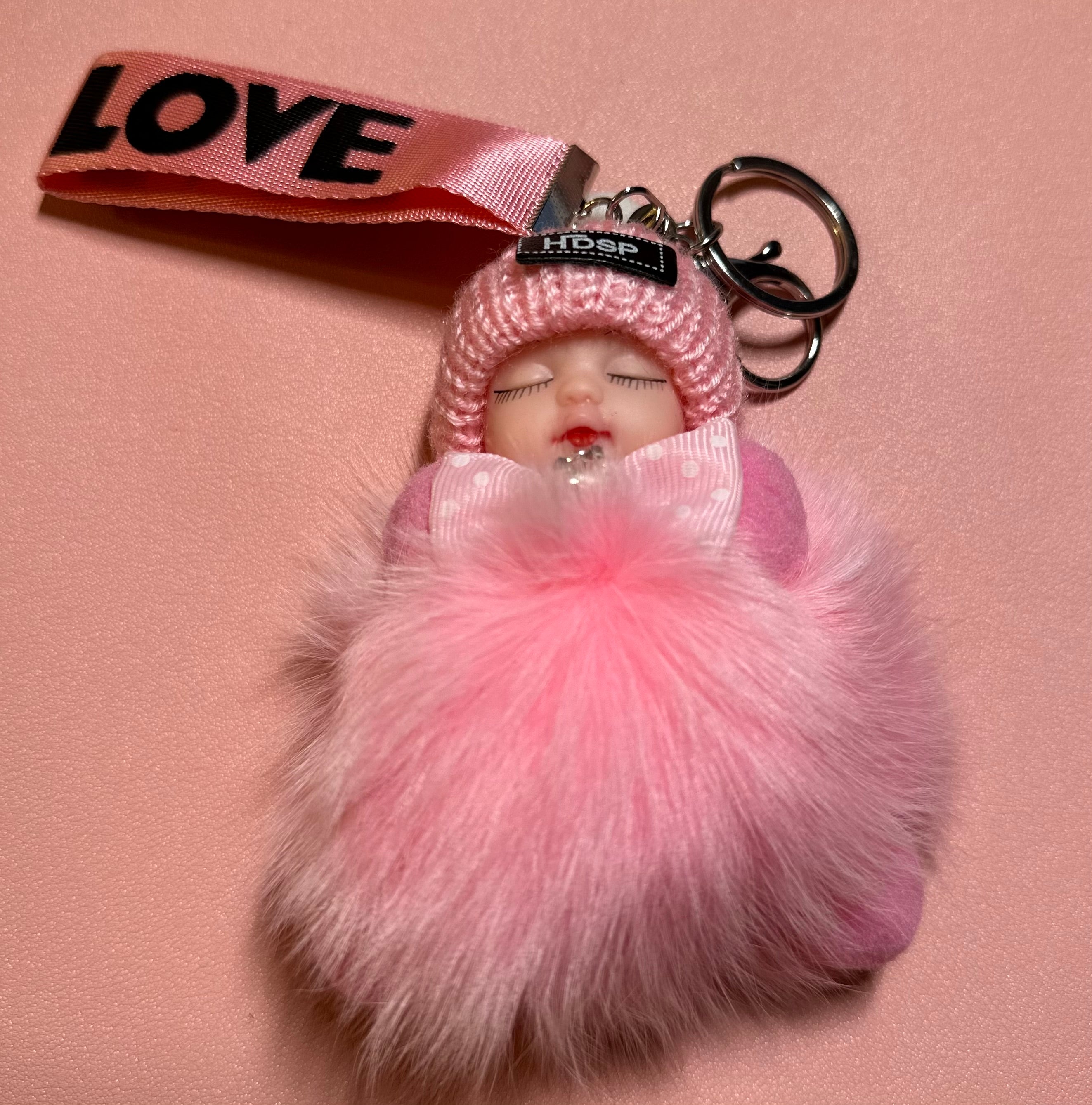 Keychain -  Fluffy Doll