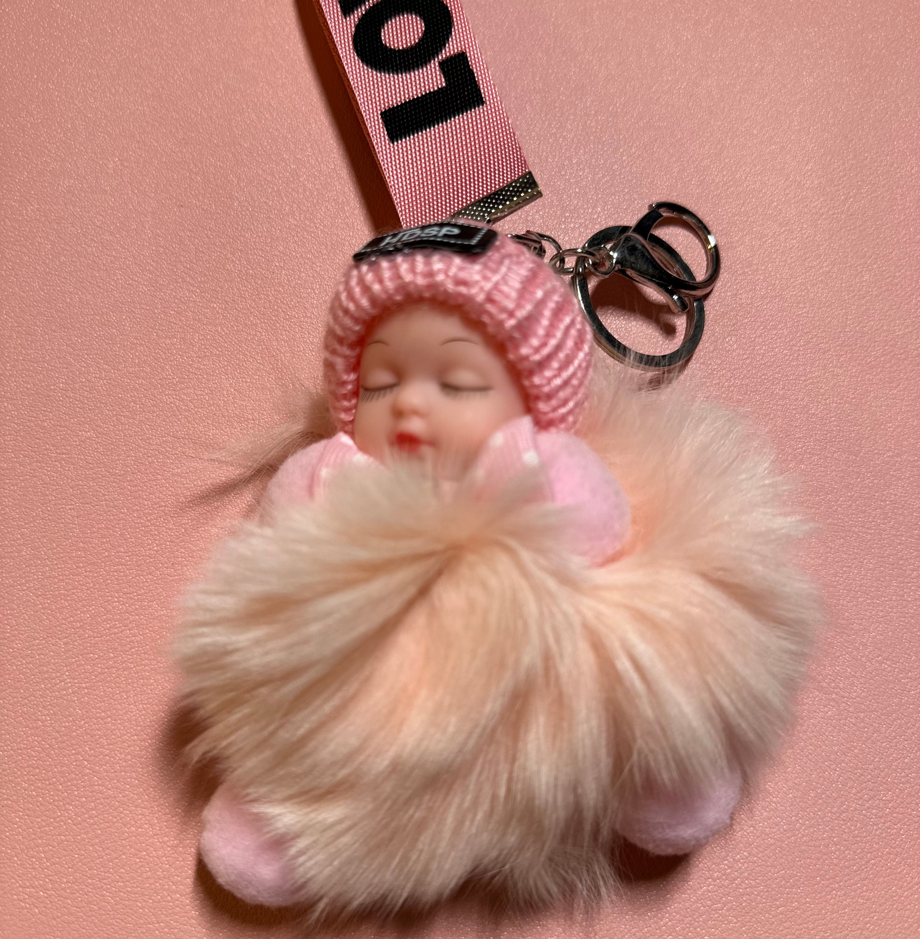 Keychain -  Fluffy Doll